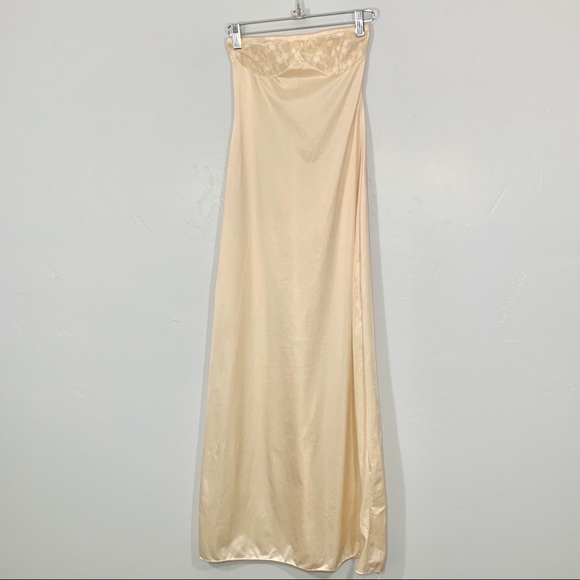 tube top slip dress